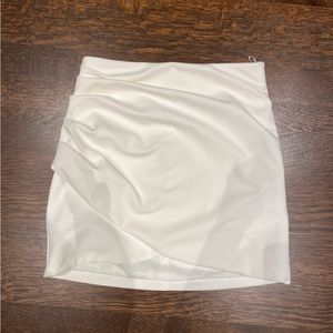White Mini Skirt